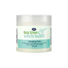 Boots Tea Tree & Witch Hazel Exfoliating Pads (60 Pads)