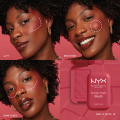 NYX- Buttermelt Blush- Butta With Time
