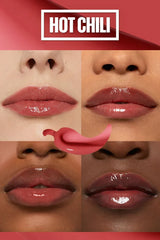 Maybelline- LIFTER PLUMP® LIP PLUMPING GLOSS MAKEUP- 006 Hot Chilli