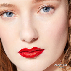 SEPHORA Cream Lip Stain Liquid Lipstick-01 Always Red