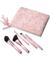 MAC-Frosted Fireworks~Pink Sparkle 5 Piece Eyeshadow Brush Set