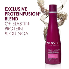 Nexxus Hair Color Assure Sulfate-Free Shampoo For Color Treated Hair with ProteinFusion, Color Shampoo