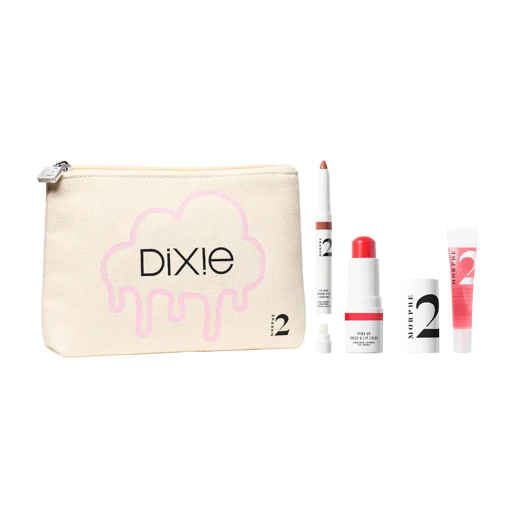 Morphe - Dixie’s Go-To Faves 3-Piece Makeup Set + Bag
