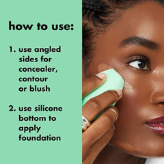 Elf Angled Silicone Face Sponge