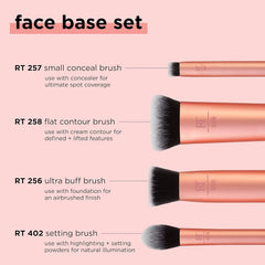 Real Techniques- Face Base Makeup Brush Set