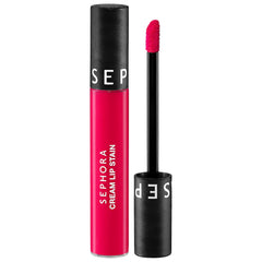 SEPHORA COLLECTION  Cream Lip Stain 10HR Liquid Lipstick- 126 Hot Hot Pink