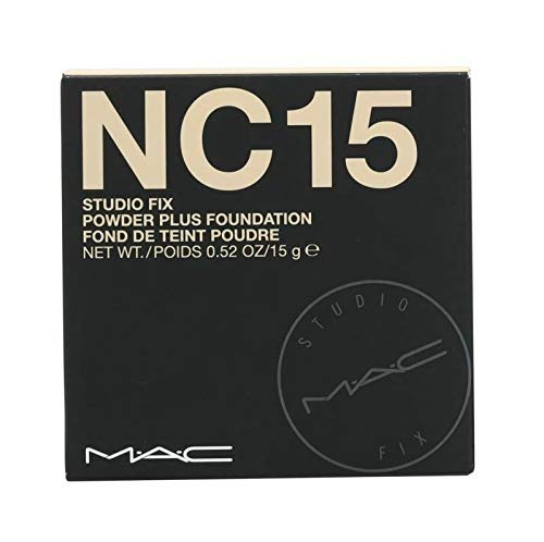 MAC NC-15 STUDIO FIX POWDER PLUS FOUNDATION (NEW)